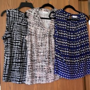 Calvin Klein XL Blouse Bundle